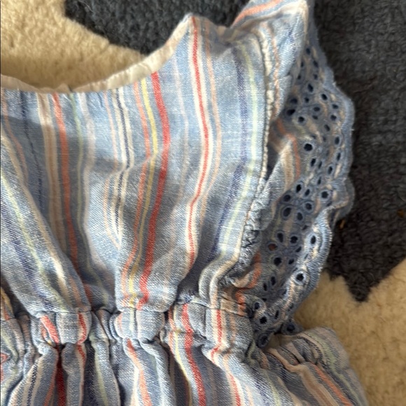 GAP Baby Romper with Blue and Red Stripes - Picture 4 of 10